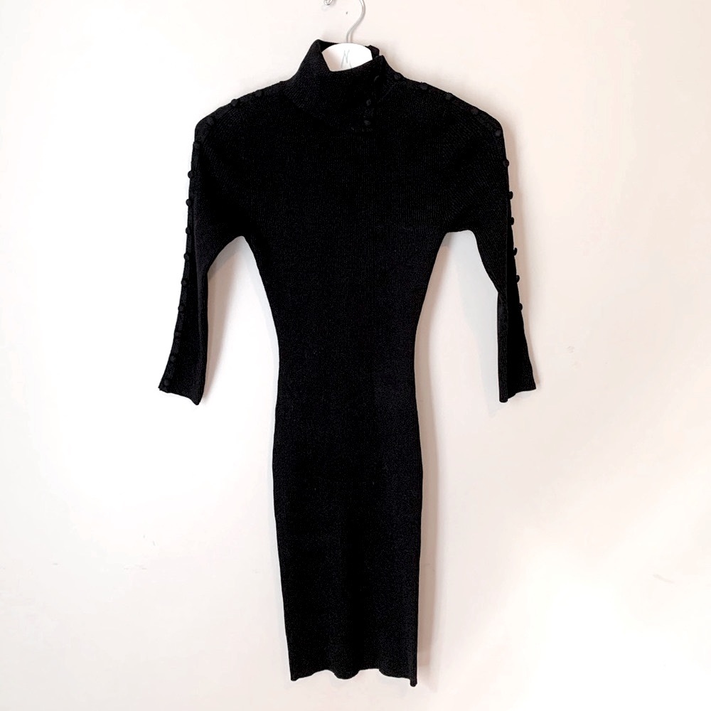 Marciano size S turtleneck knit dress - Picture 2 of 10